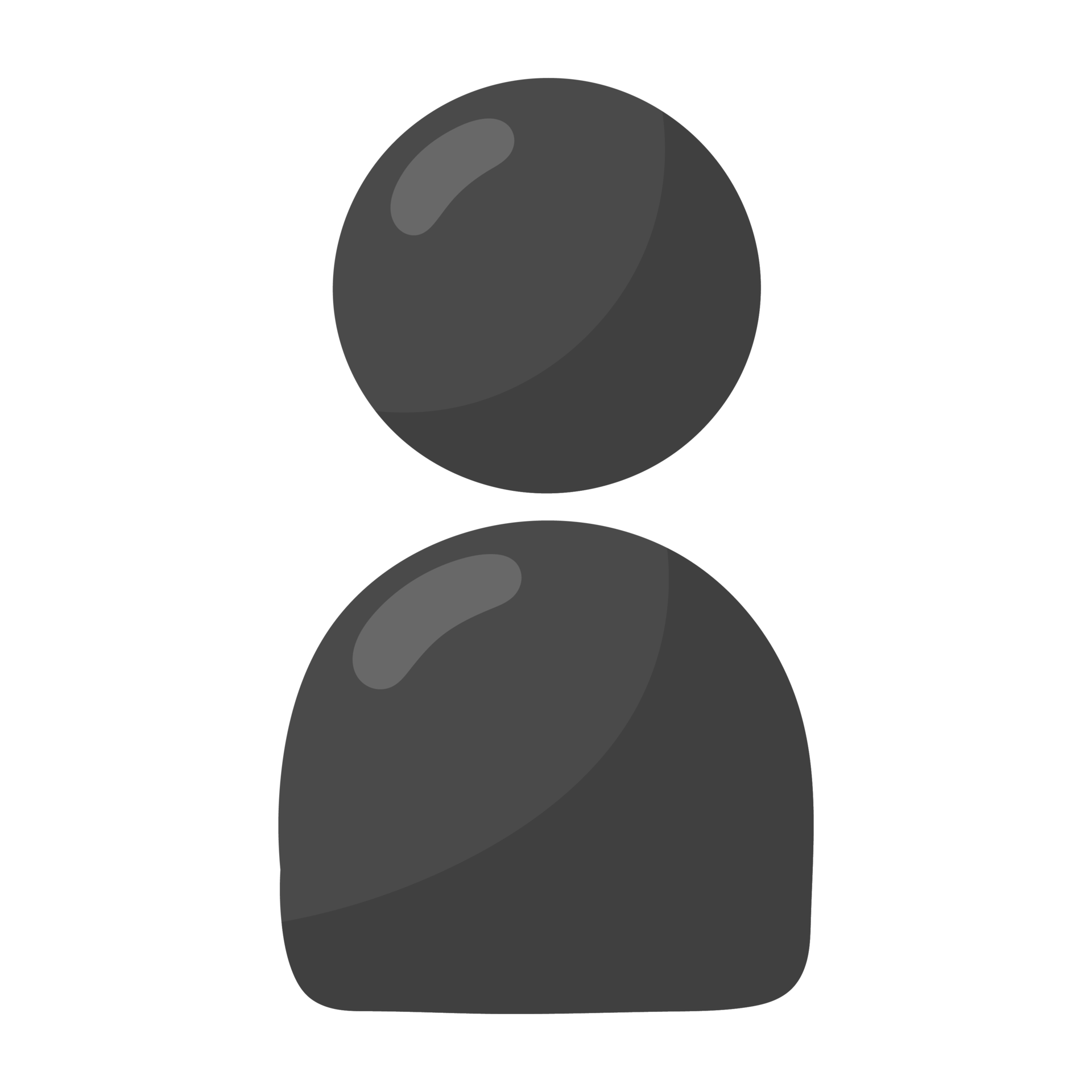 black User icon. 18931665 PNG