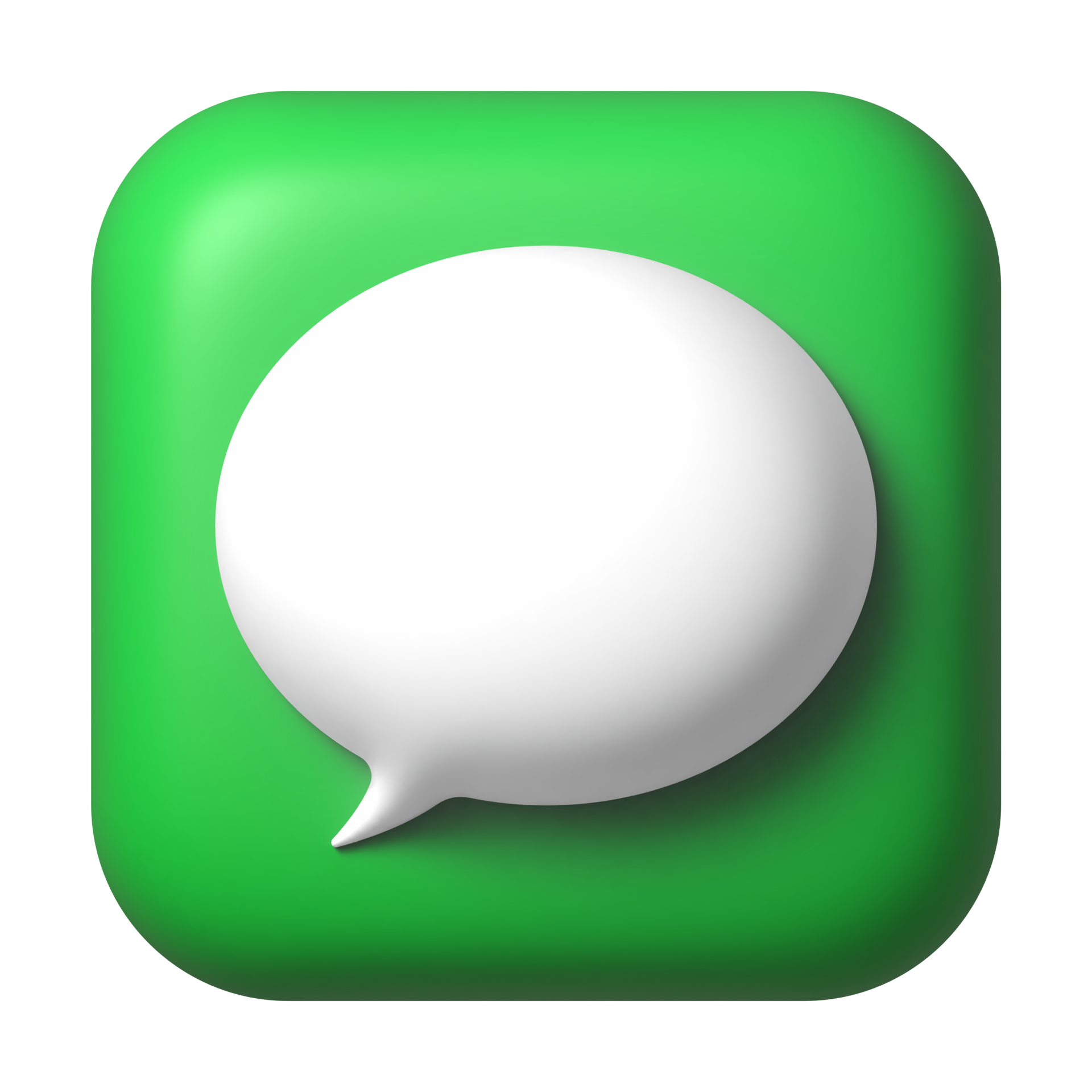 Message 3d Application Icon 18931952 Png