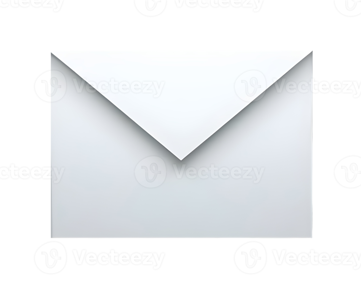 3d mail envelope. email. Generative AI. png