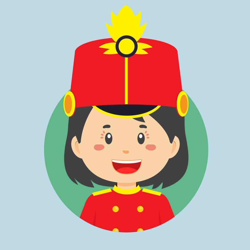 Avatar of a Marching Character vector