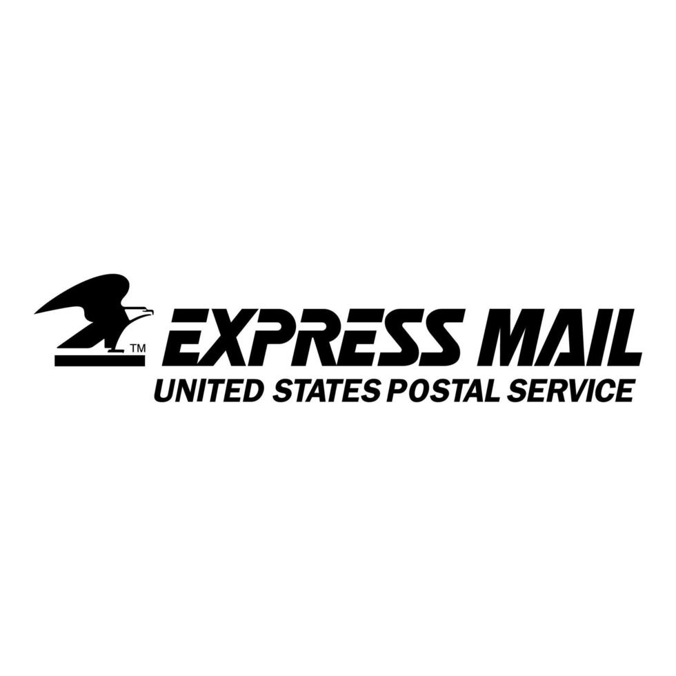express mail logo free 18932440 Vector Art at Vecteezy