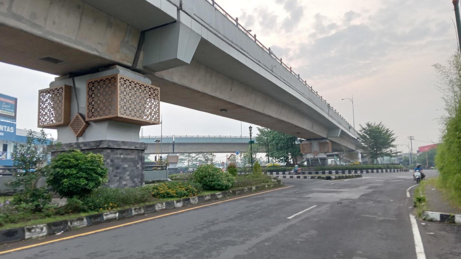 Flyover in Yogyakarta indonesia photo