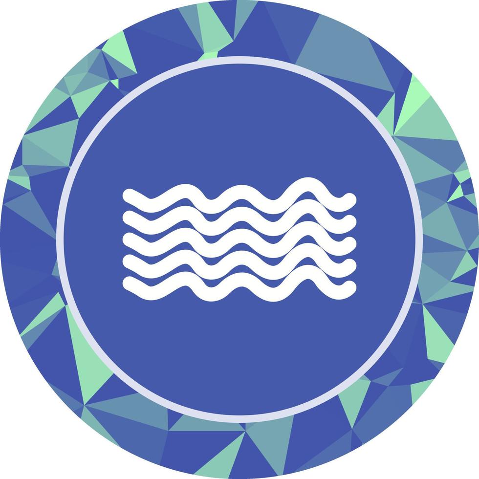 Magnetic Waves Vector Icon