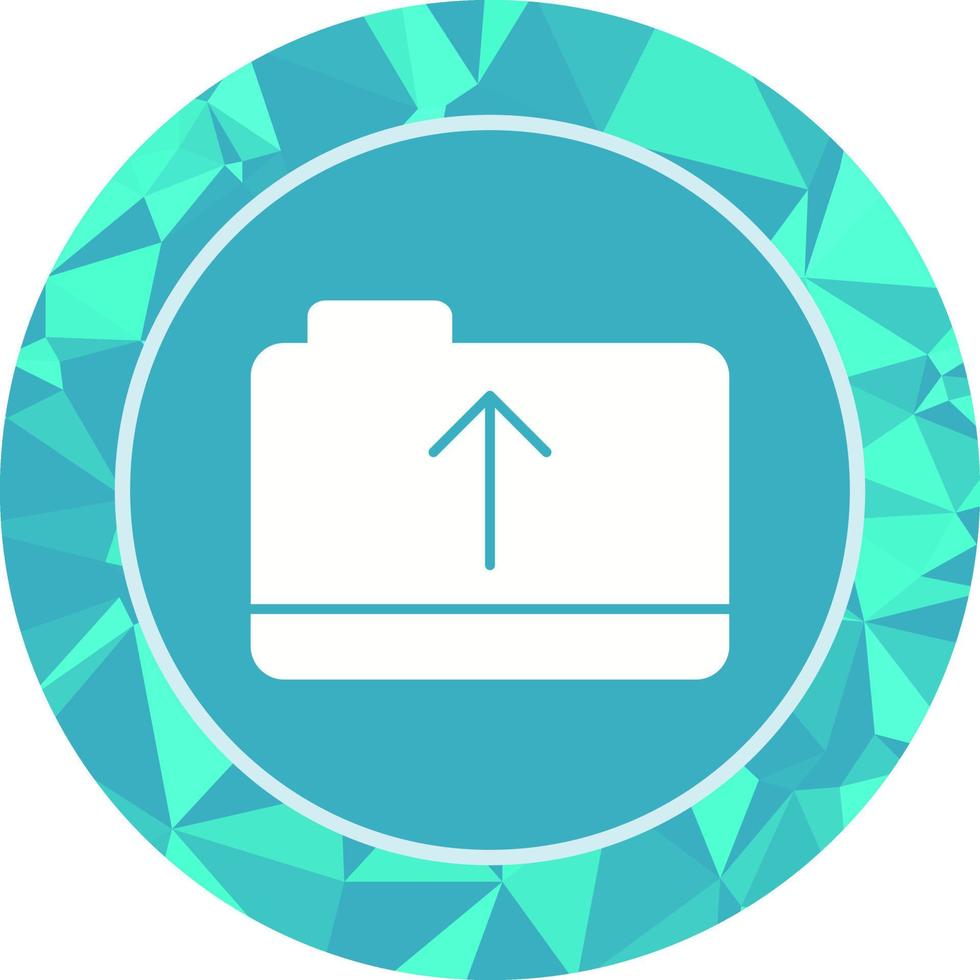 Unique Folder Vector Icon