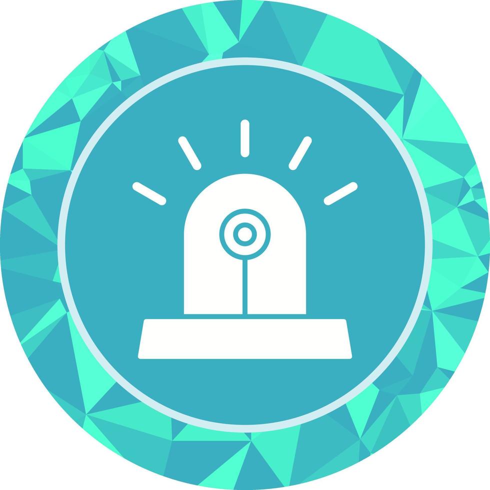 Unique Siren Vector Icon