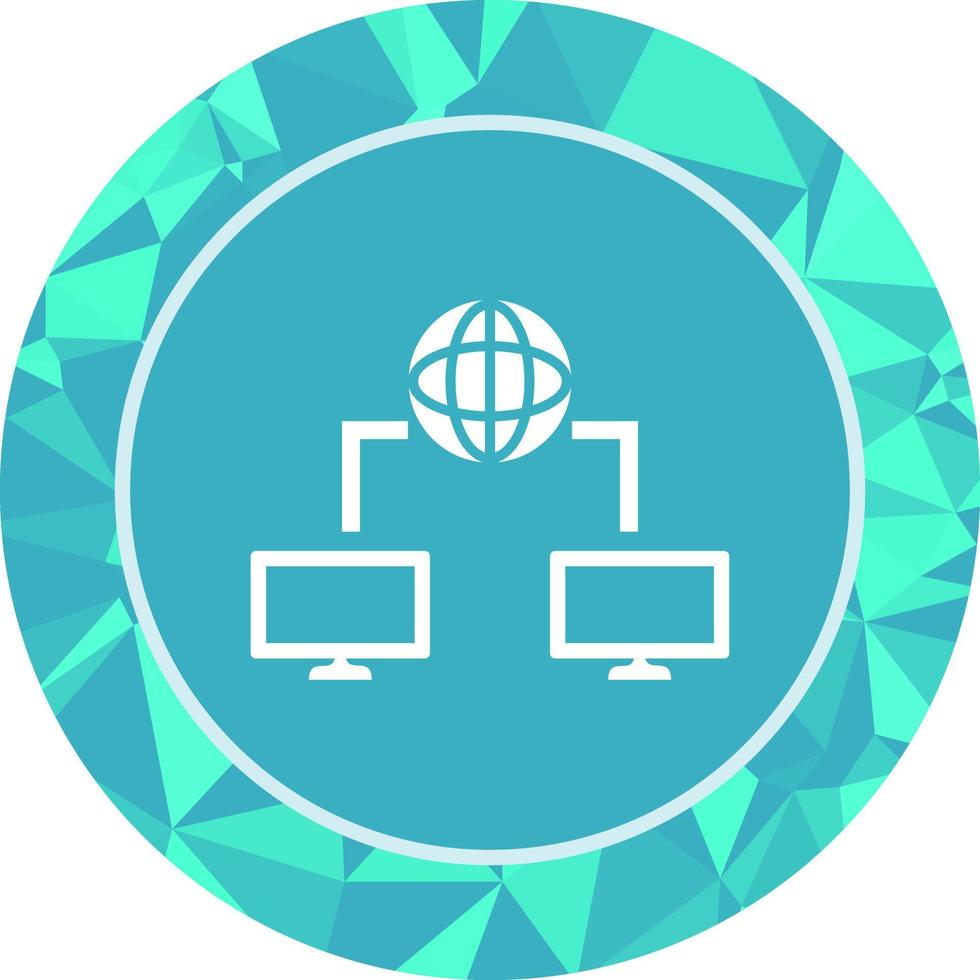 Unique Internet Connectivity Vector Icon