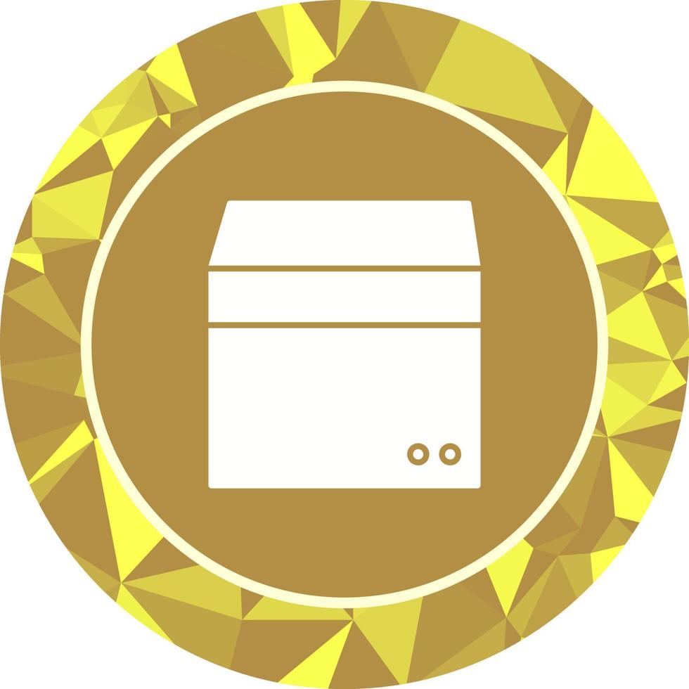 Unique Box Vector Icon