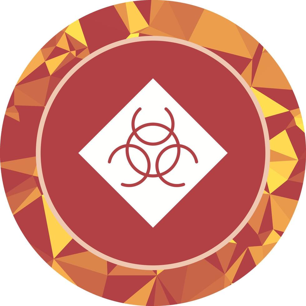 Biological Hazard Vector Icon