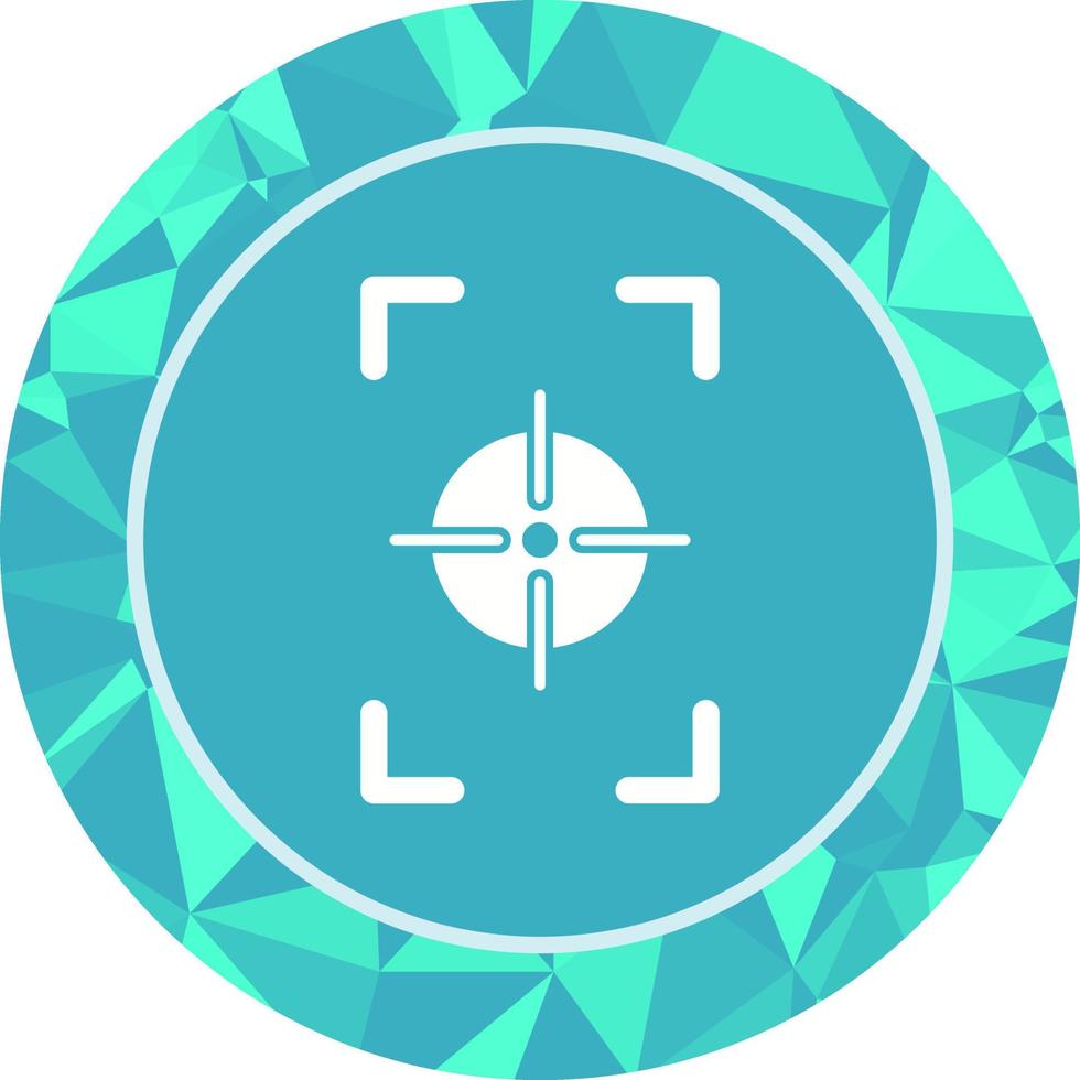 Unique Focus Vertical Vector Icon