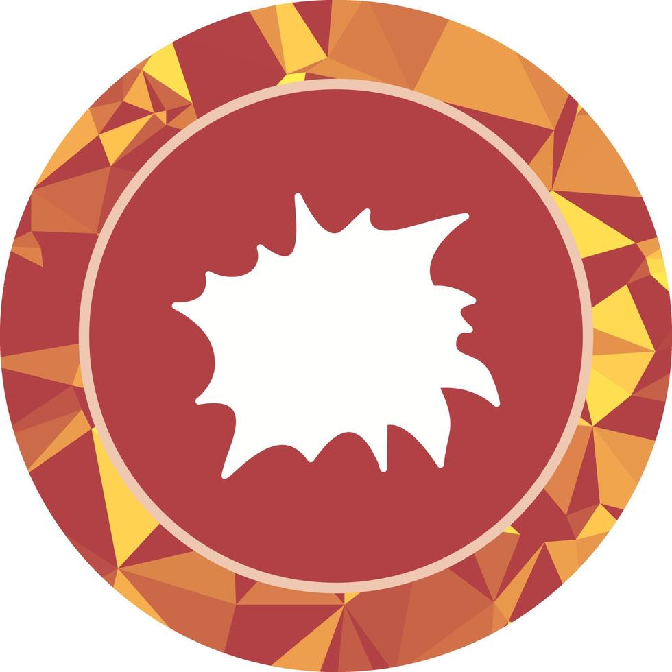Unique Explosion Vector Icon