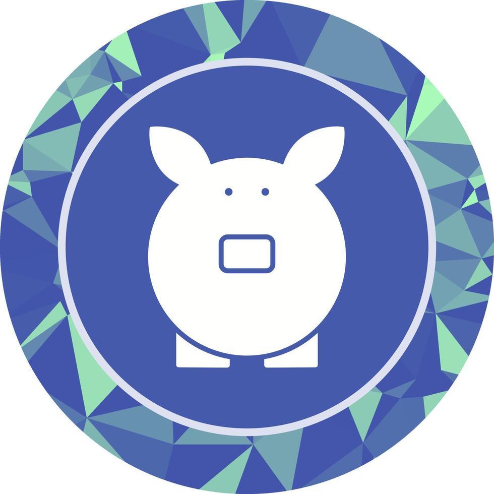 icono de vector de ahorro único