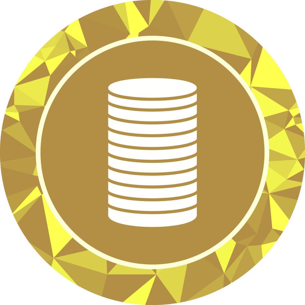 Stack of Coins Vector Icon