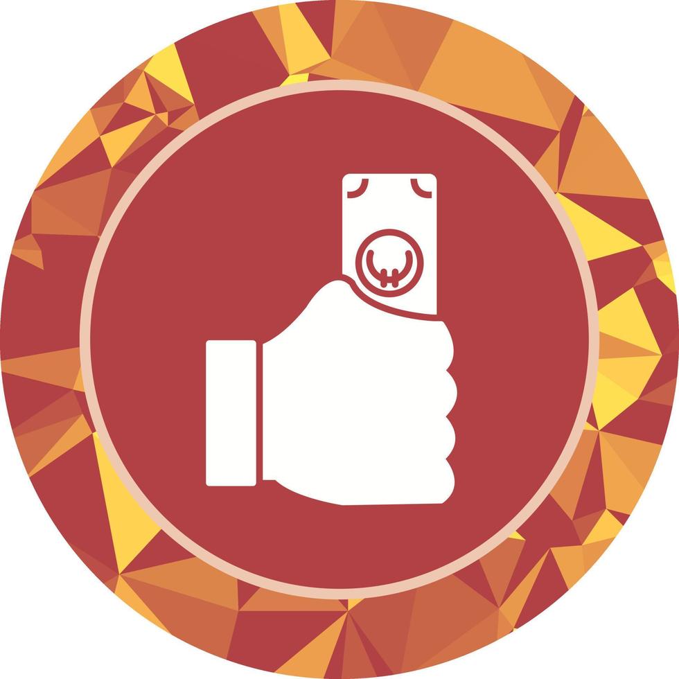Unique Cash Vector Icon