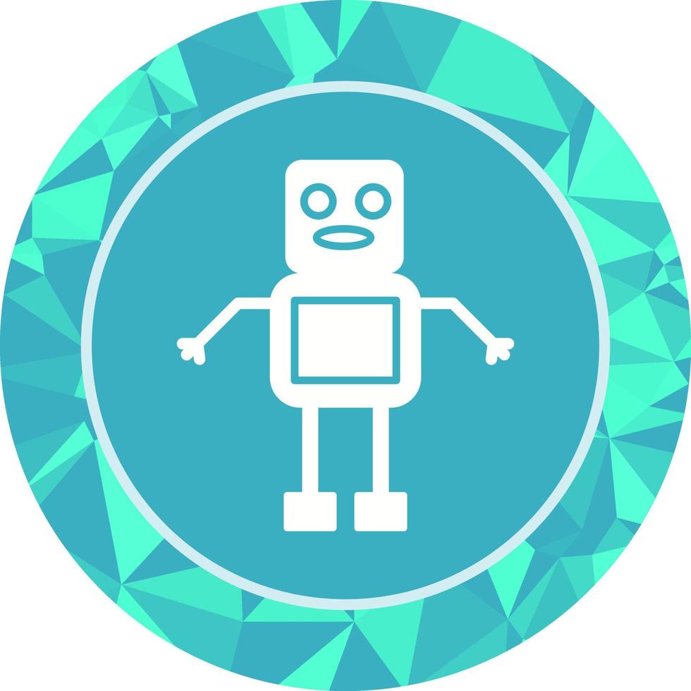 Unique Robot Vector Icon