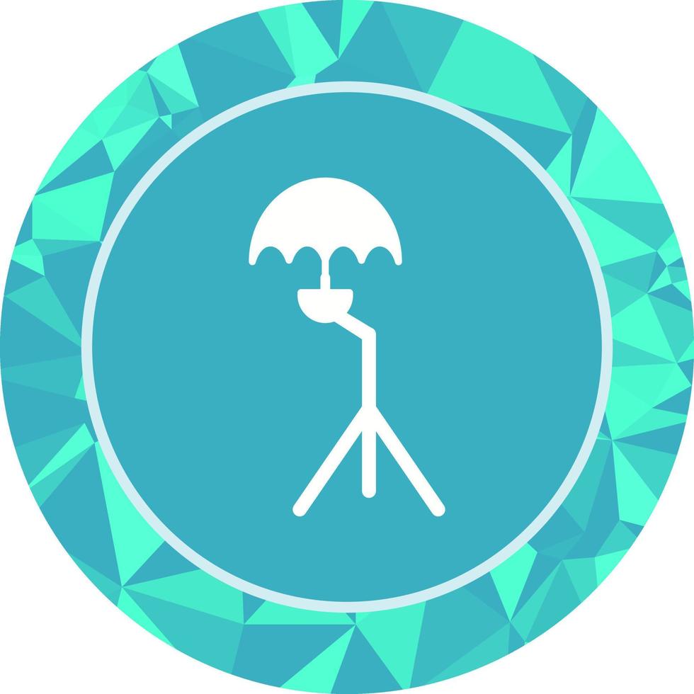 Unique Umbrella Stand Vector Icon