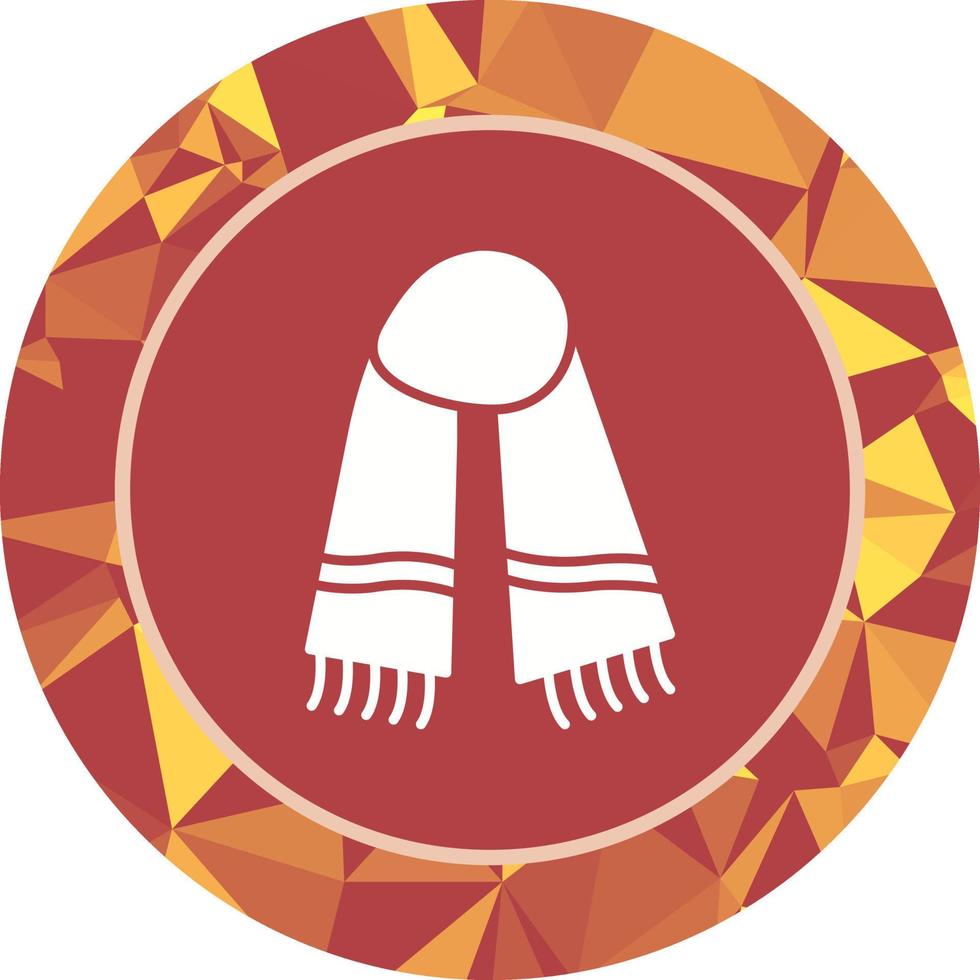 Warm Scarf Vector Icon