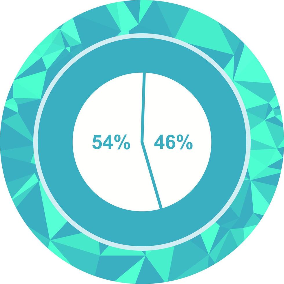 icono de vector de estadísticas de candidatos