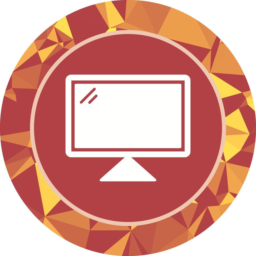 Computer Vector Icon