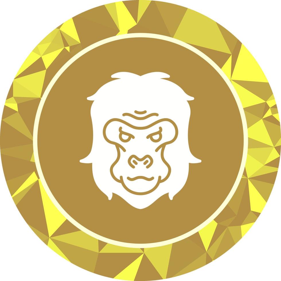 Gorilla Vector Icon