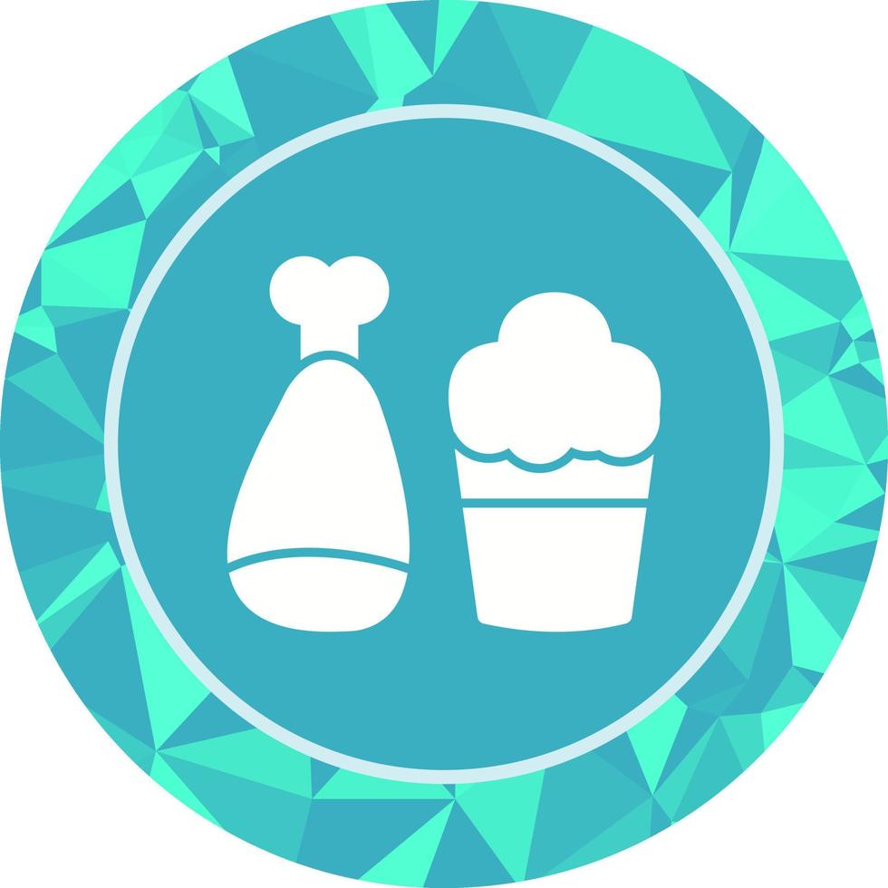 Food and Beer Vector Icon
