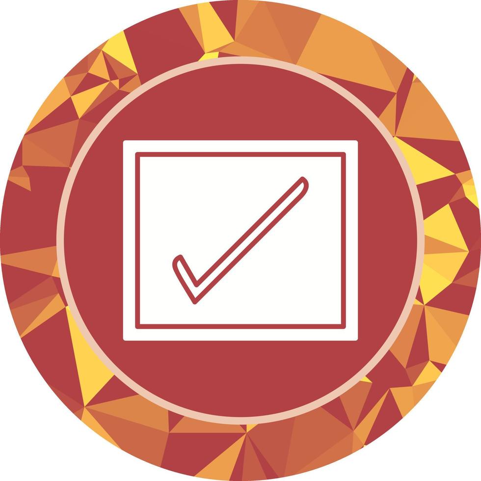 Checkbox Vector Icon