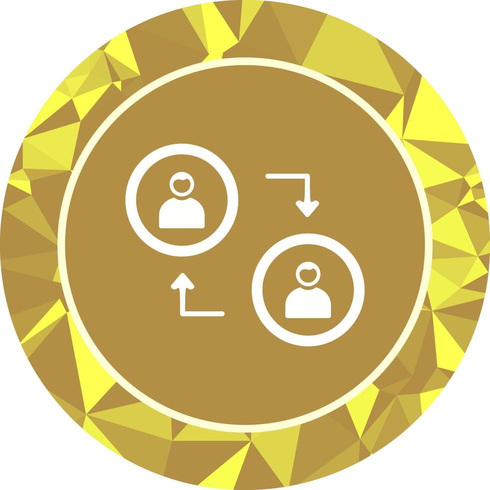 Connected Profiles Vector Icon