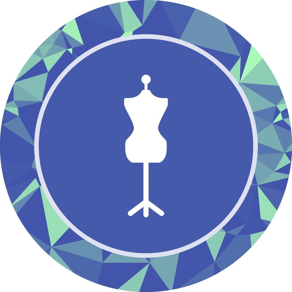 icono de vector de soporte de vestido