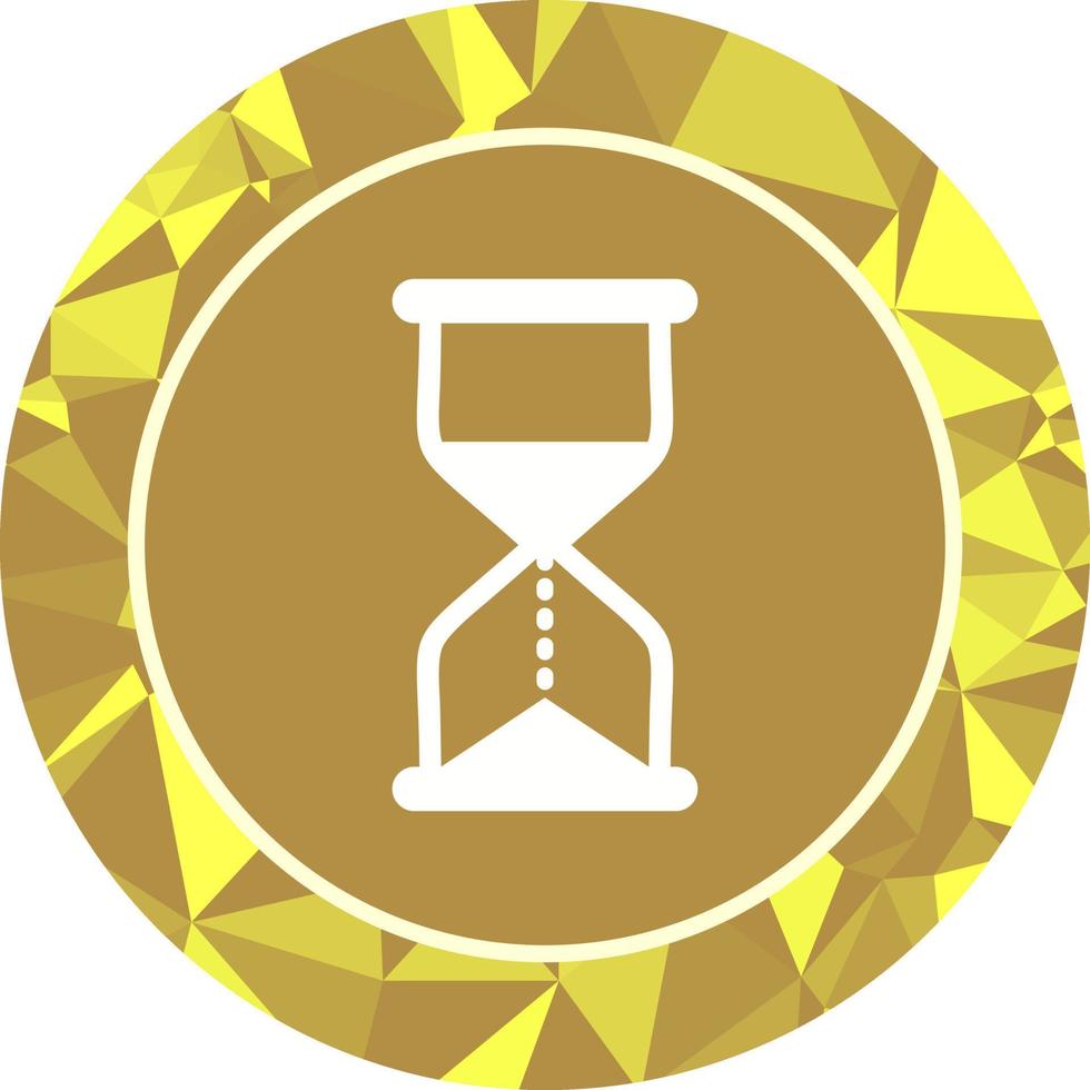 icono de vector de reloj de arena