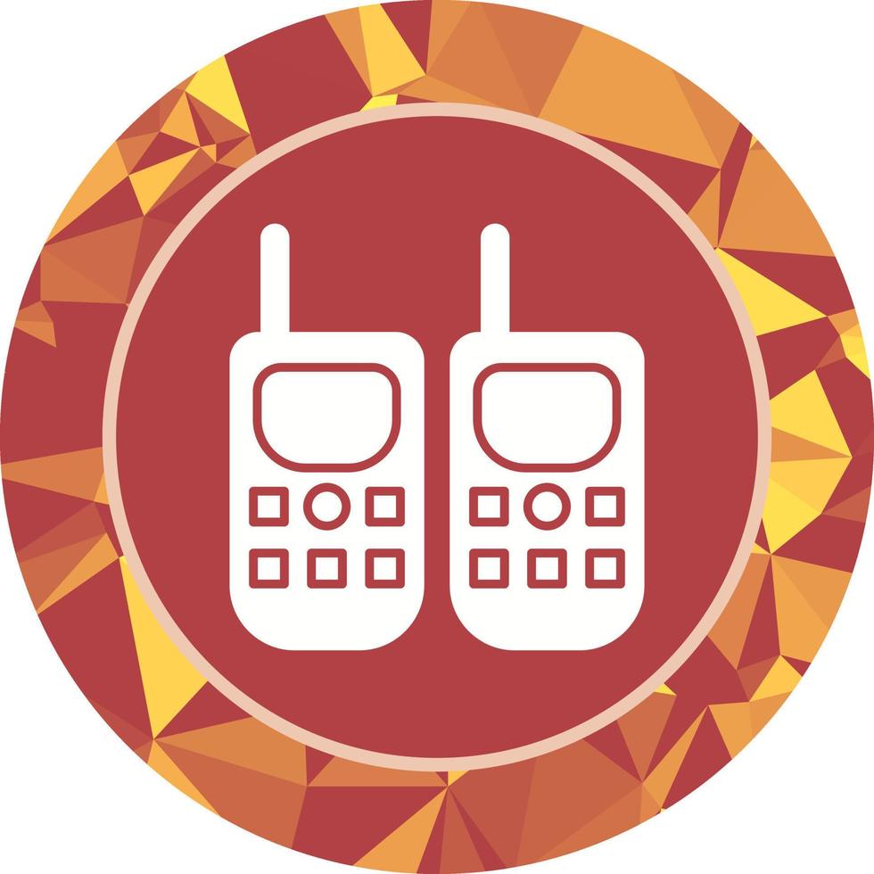 Walkie Talkie Vector Icon