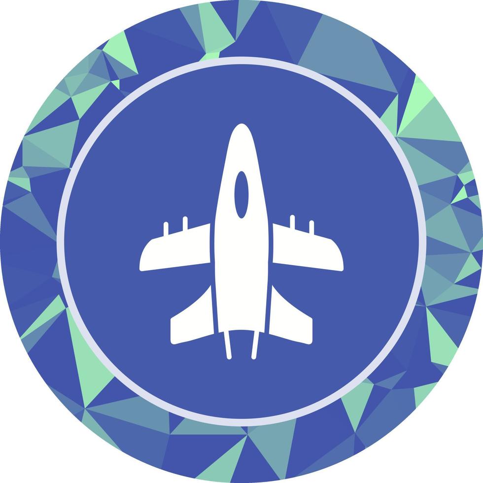 Military Plane Vector Icon