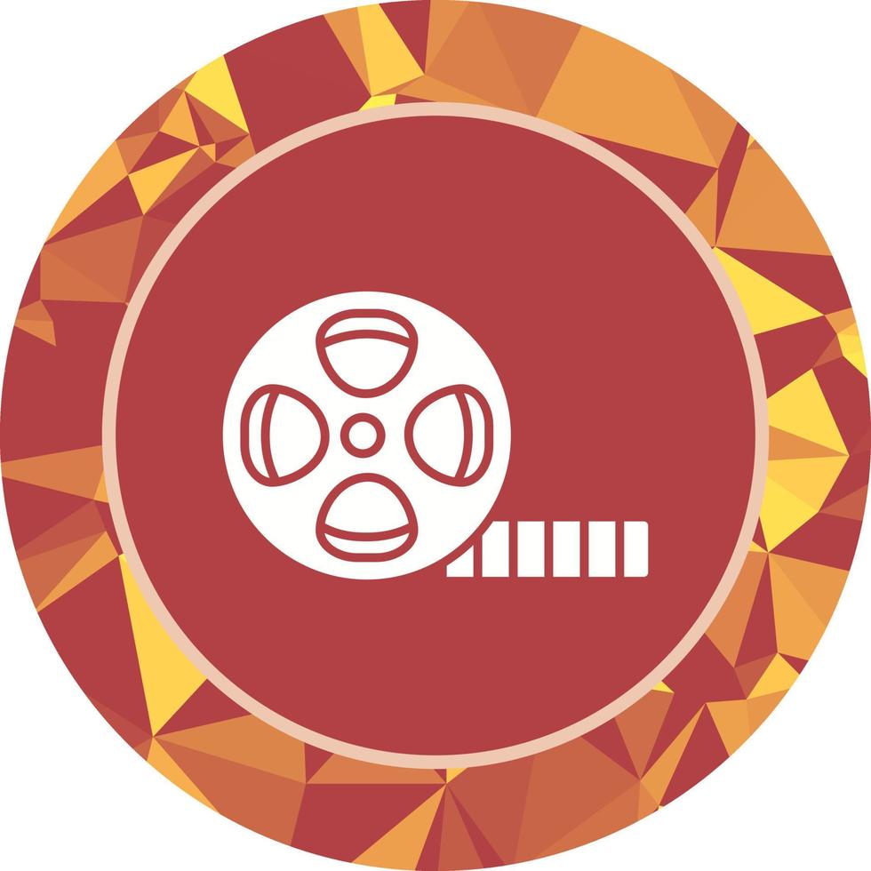 Film Reel Vector Icon