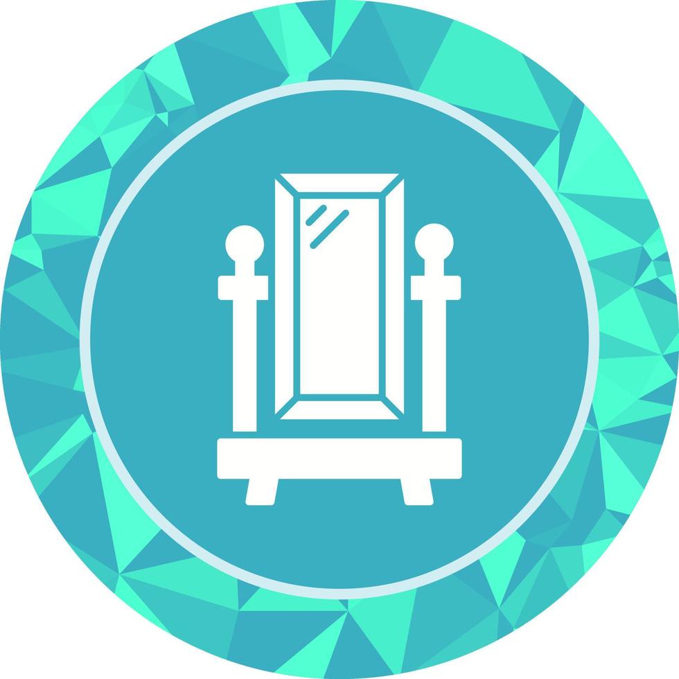 Floor Mirror Vector Icon