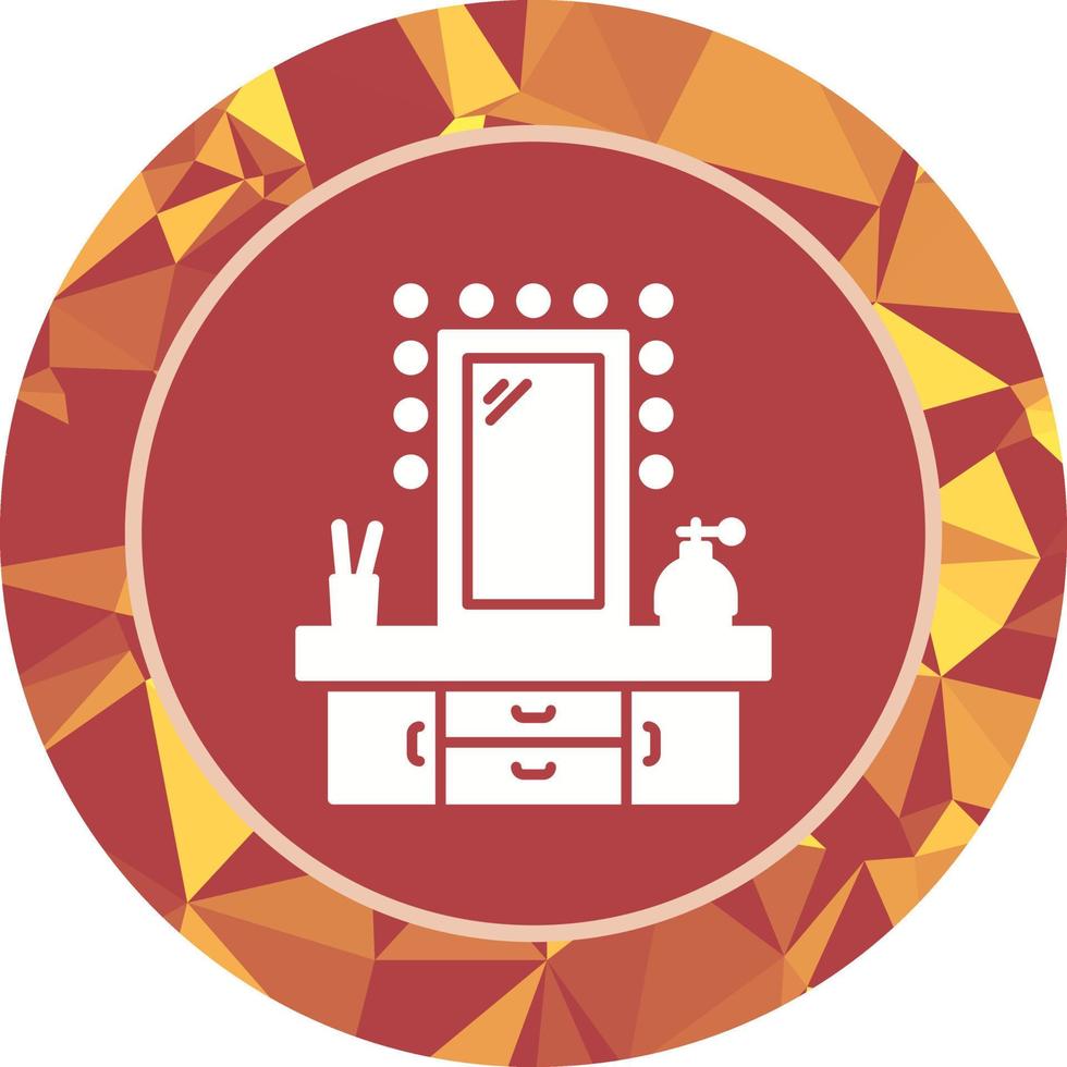 Dressing Table Vector Icon