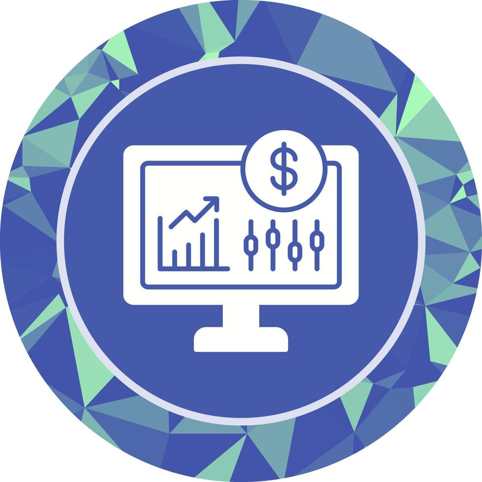 Stock Market Vector Icon