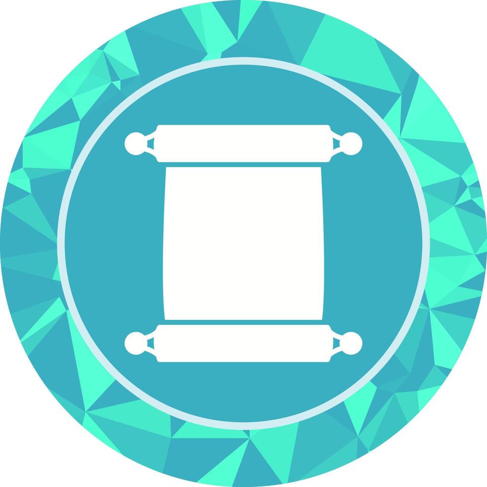 Scroll of Paper Vector Icon