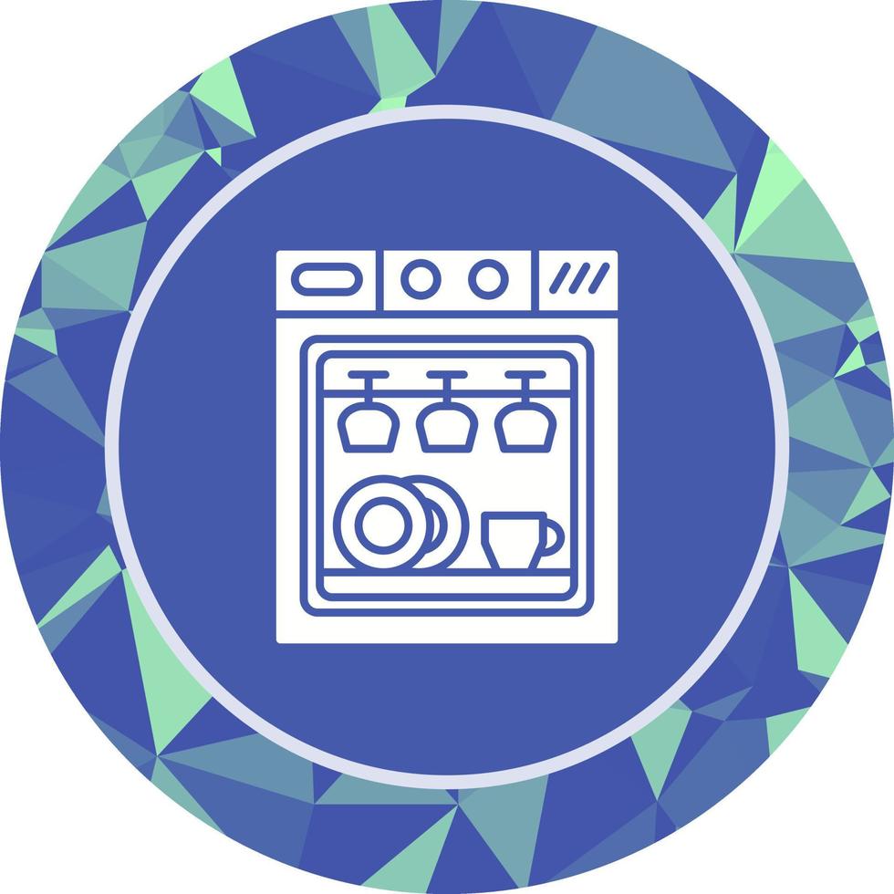 Dishwasher Vector Icon