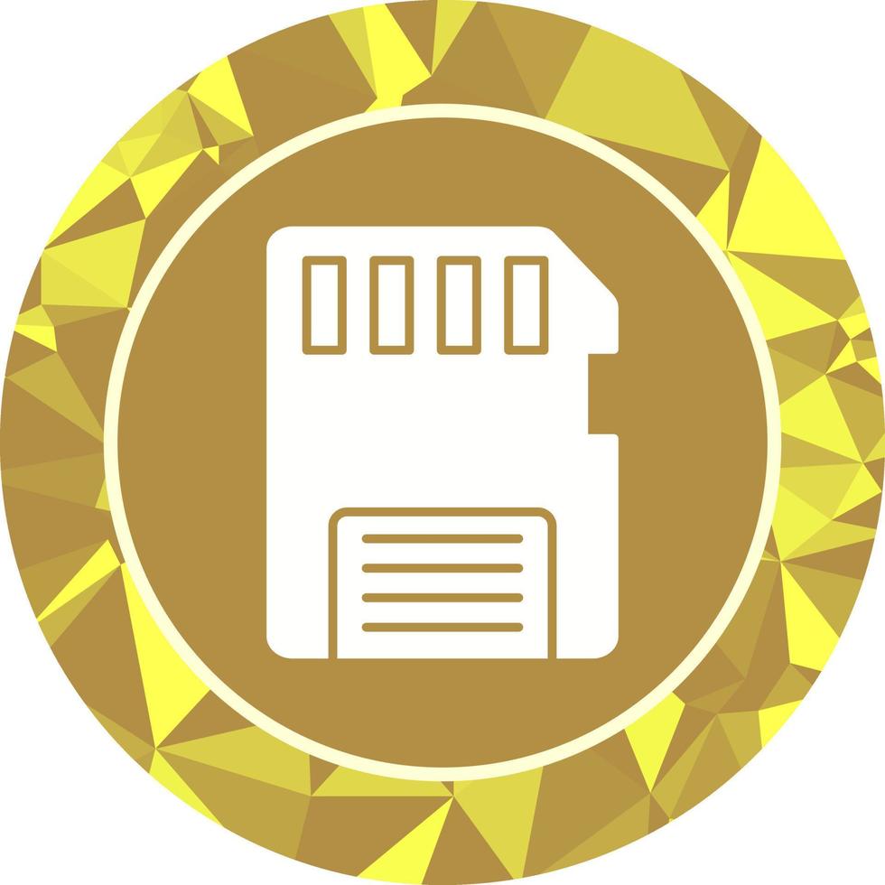 Memory Card Vector Icon