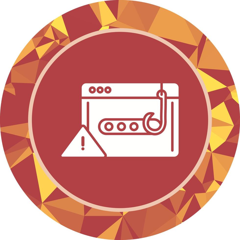 Phishing Password Vector Icon