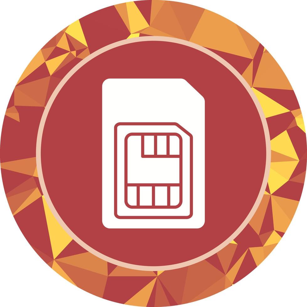 Sim Card Vector Icon