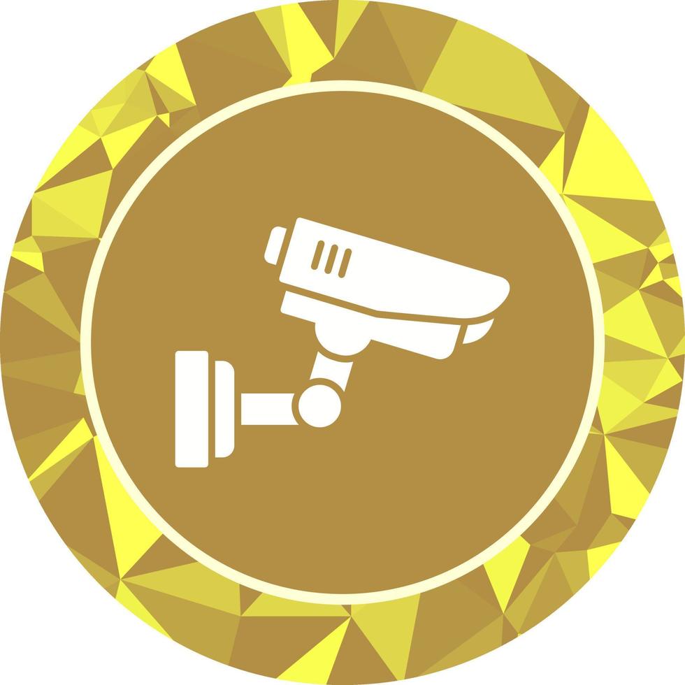 icono de vector de cámara de seguridad