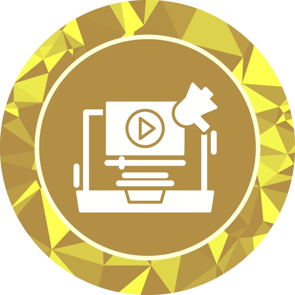 Video Marketing Vector Icon