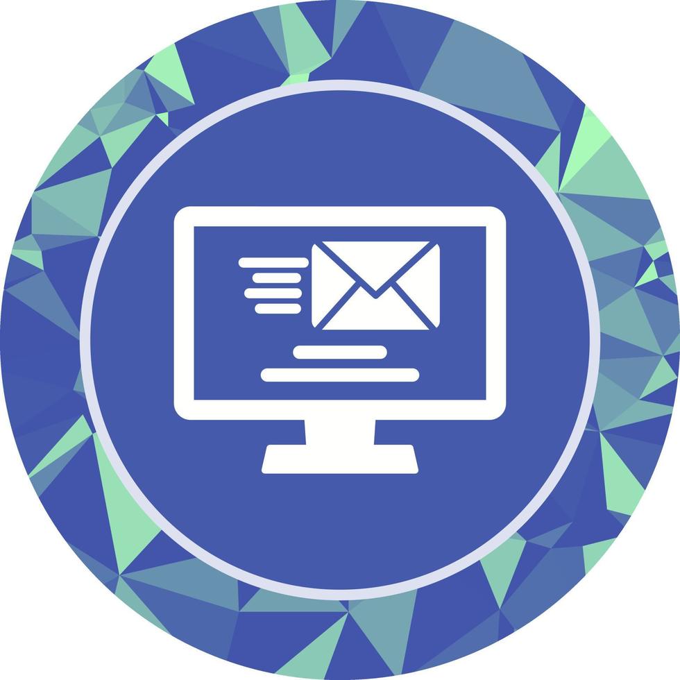 icono de vector de correo