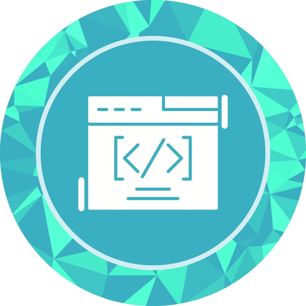 Web Coding Vector Icon