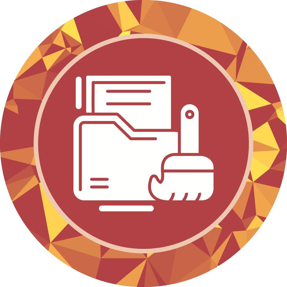 Data Cleaning Vector Icon