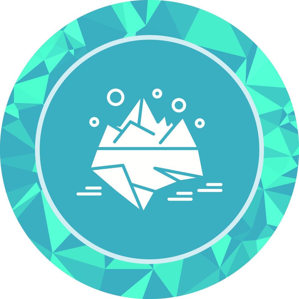 Iceberg Vector Icon