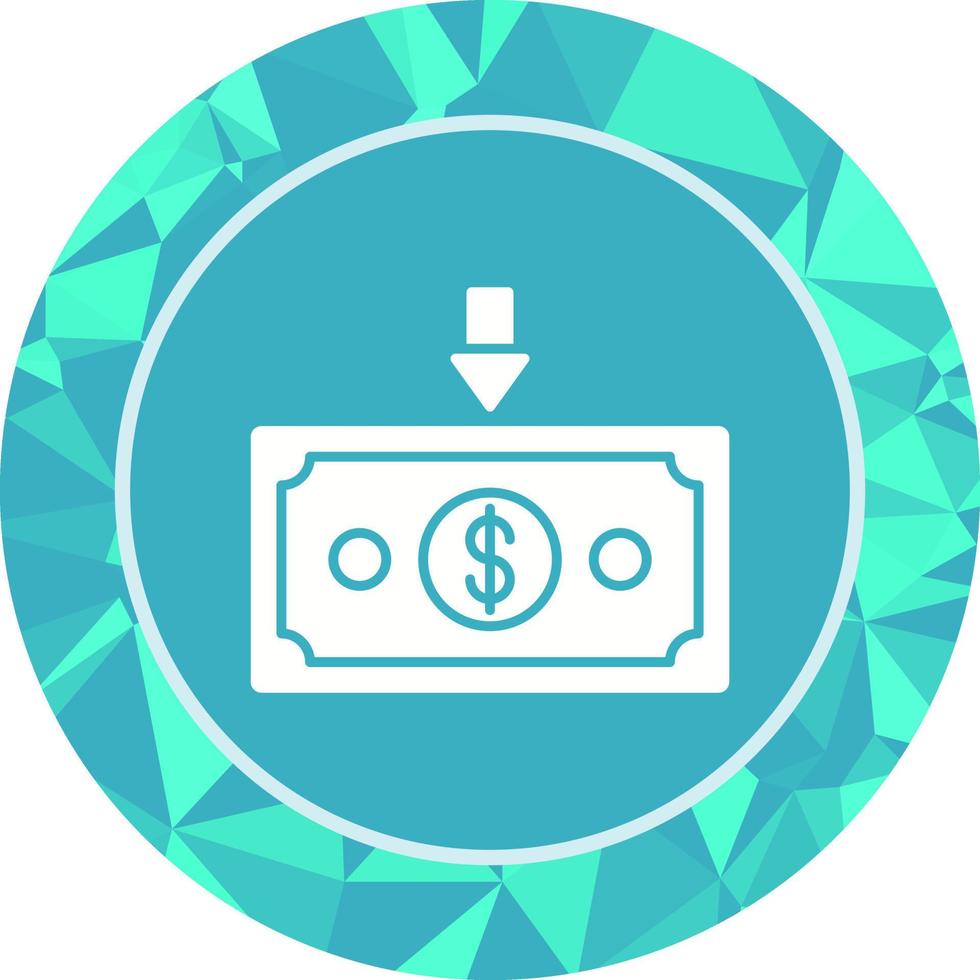 Money Down Vector Icon