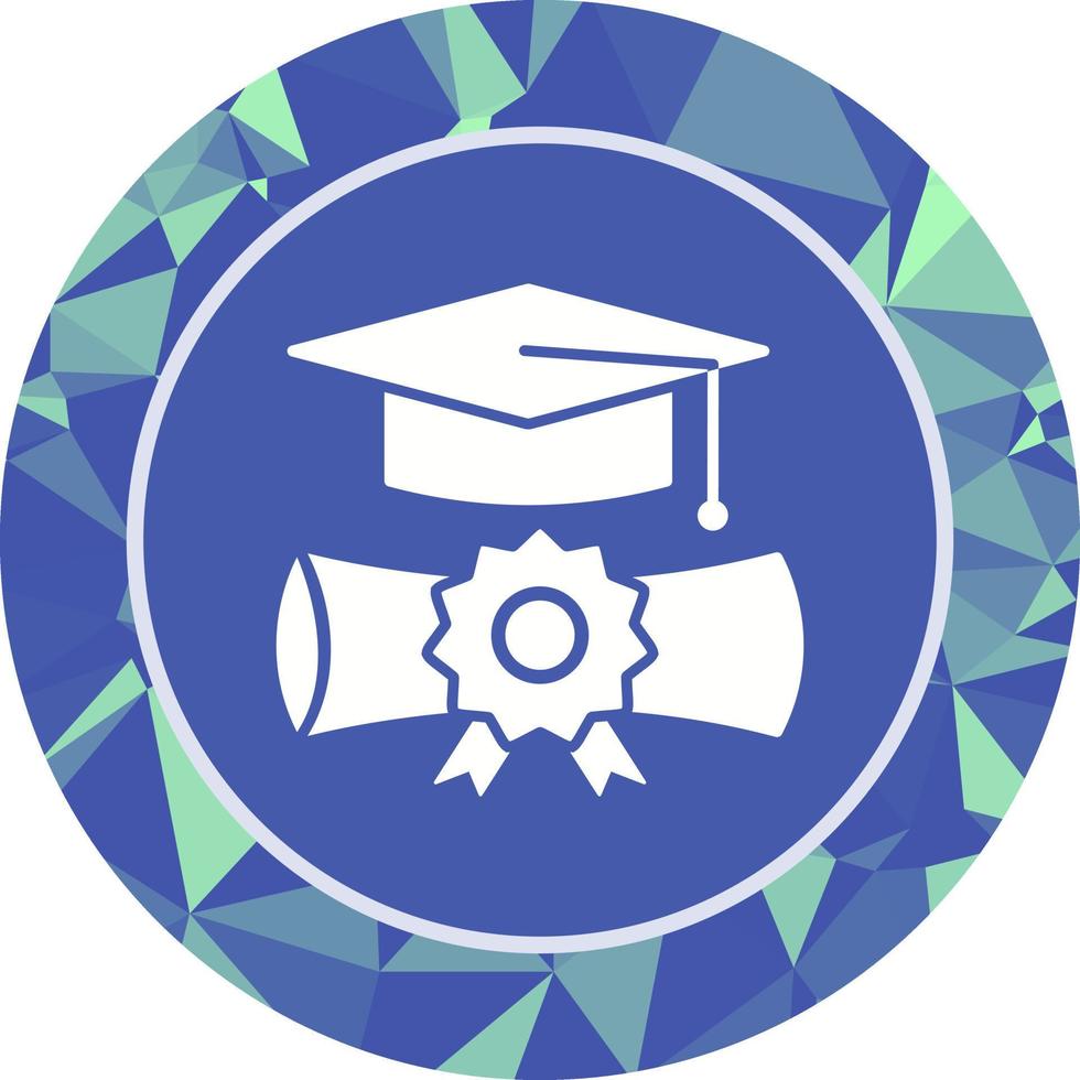 icono de vector de graduación