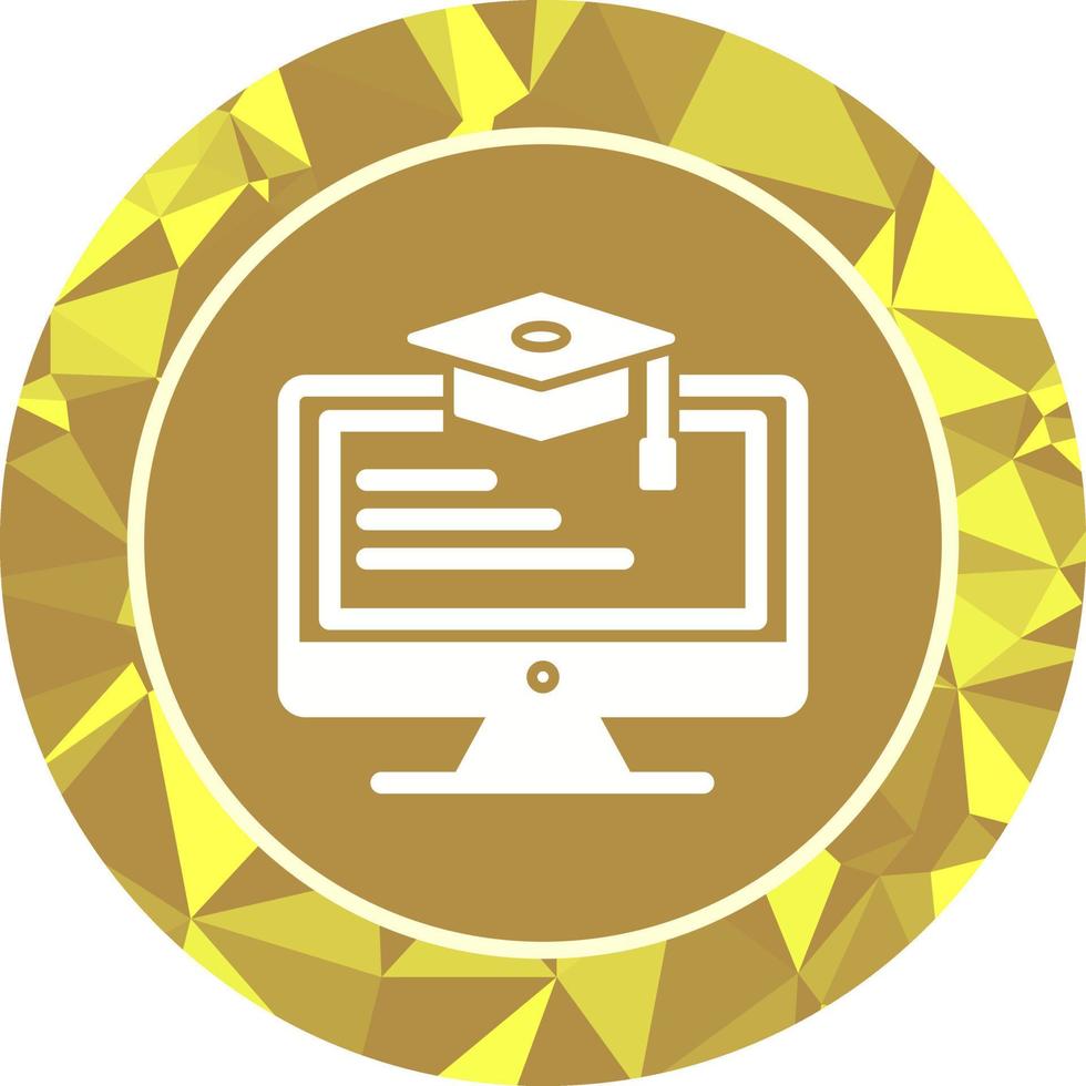 Online Learning Vector Icon