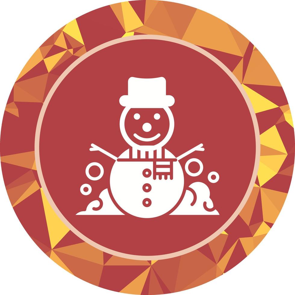 Snowman Vector Icon