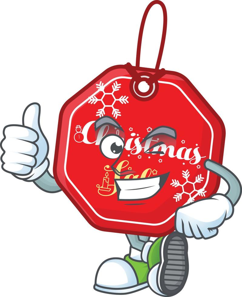 Christmas Sale Tag vector